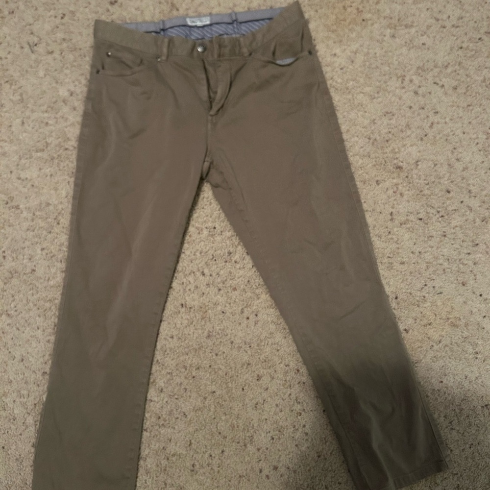 Peter Millar Men's Khaki Chinos
